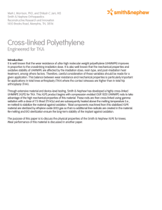 Cross-linked Polyethylene