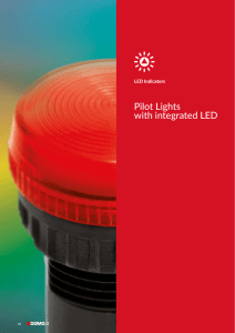 Pilot Lights with integrated LED