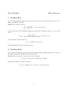 Φ21 Fall 2006 HW5 Solutions 1 Problem 28.4 2 Problem 28.12