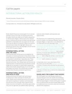 Public Health Panorama Volume 1, Issue 3, December 2015 (CALL