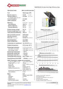 SMARTBLO OCK 16 data a sheet high h efficiency- -chpp