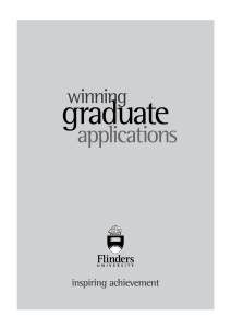 Winning Graduate Applications
