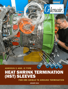heat shrink termination (hst) sleeves