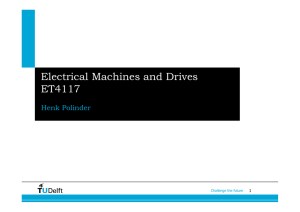 Electrical Machines and Drives ET4117