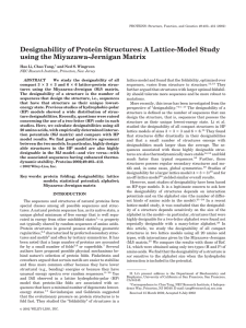 Designability of Protein Structures: A Lattice-Model Study