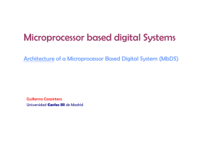 Microprocessor based digital Systems