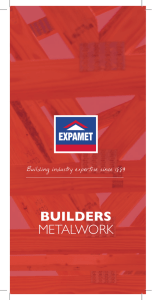 Builders Metalwork Brochure