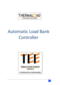 Automatic Load Bank Controller