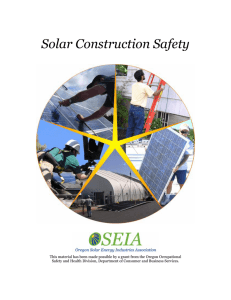 Solar Construction Safety Manual