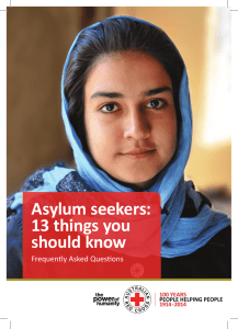 Asylum seekers: 13 things you should know