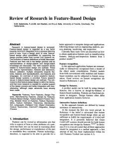 Review of Research in Feature
