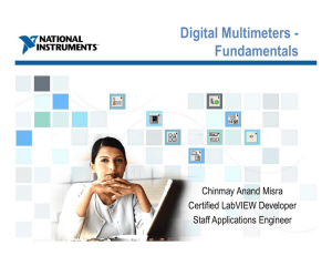 Digital Multimeters - Fundamentals