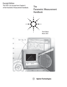 The Parametric Measurement Handbook
