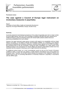 The case against a Council of Europe legal instrument on