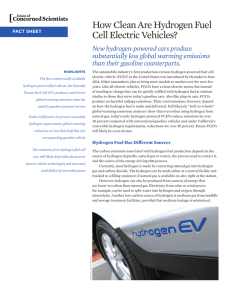 How Clean Are Hydrogen Fuel Cell Electric Vehicles?
