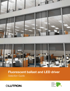 Fluorescent ballast and LED driver