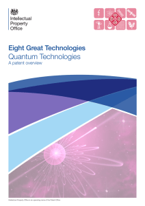 Eight Great Technologies: Quantum Technologies