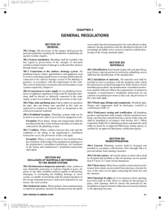 general regulations - International Code Council