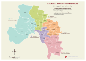 Metro - Regions and Districts - Victorian Electoral Commission