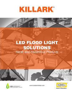 led flood light solutions