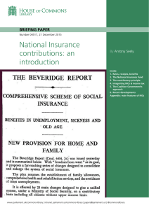 National Insurance contributions: an introduction
