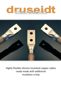 Highly flexible silicone insulated copper cables
