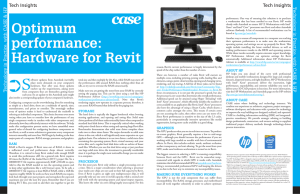 Optimum performance: Hardware for Revit