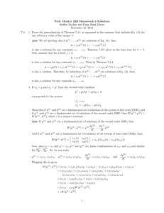 Homework #9 - UC Davis Mathematics