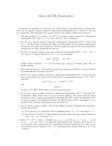 Math 444/539, Homework 4