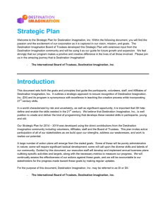 Strategic Plan Introduction