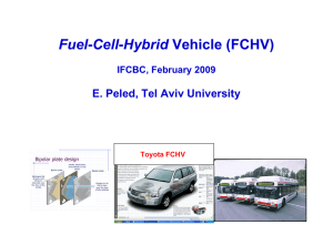 Fuel-Cell-Hybrid Vehicle (FCHV)