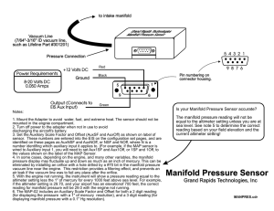 Manifold Pressure Sensor - Grand Rapids Technologies