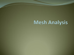 Mesh Analysis