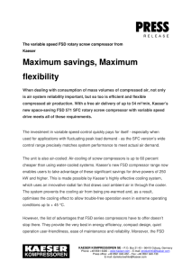 Maximum savings, Maximum flexibility