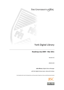 Digital Library Policy