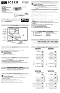 SC2211 - ICM Controls