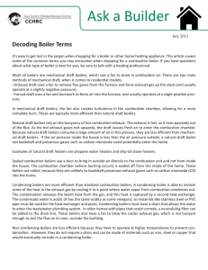 Understanding common boiler - the Cold Climate Housing Research