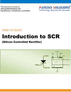 Introduction to SCR