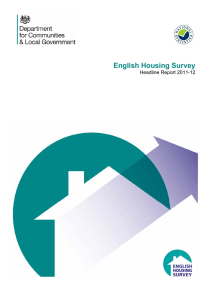 English Housing Survey