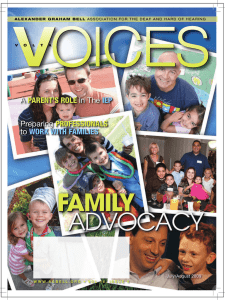Volta Voices - Alexander Graham Bell Association for the Deaf and