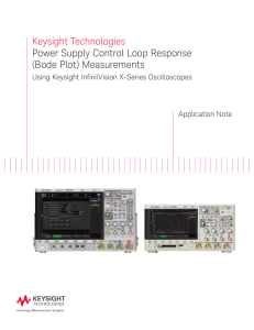 Power Supply Control Loop Response (Bode Plot