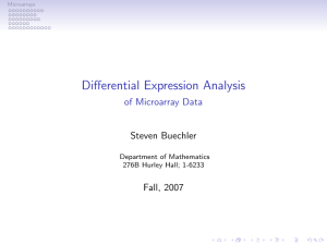 Differential Expression Analysis