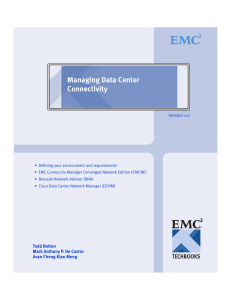 Managing Data Center Connectivity