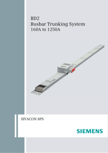 BD2 Busbar Trunking System
