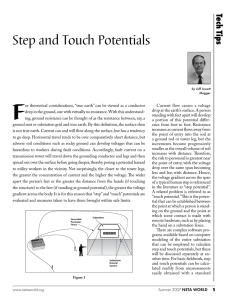 Step and Touch Potentials
