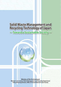 Solid Waste Management and Recycling Technology of Japan Solid