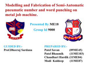 Modelling and Fabrication of Semi