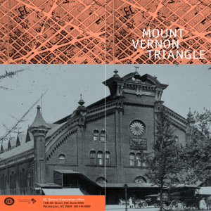 MVT History Brochure - Mount Vernon Triangle CID