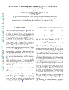 Consequences of charge imbalance in superconductors within the