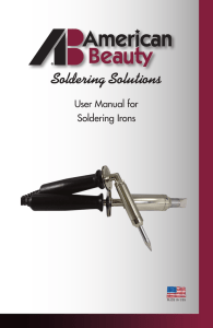 Soldering Solutions - American Beauty Tools